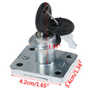 Desk Drawer Lock Wardrobe Cabinet Furniture Cam Locks Key Office Desk SecurityOZ