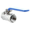 1/2" Lever Female/Female Ball Valves Long Handle 316 Stainless Steel WOG100
