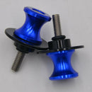 2x 6mm CNC Swingarm Swing Arm Spools Stand
