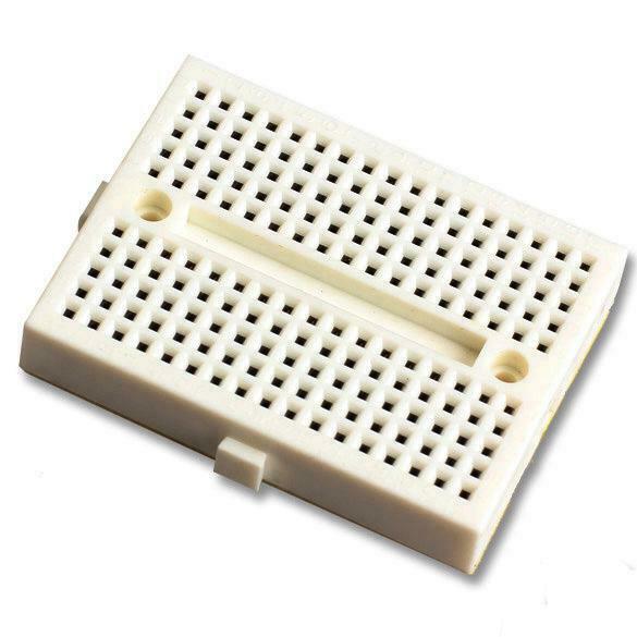 Mini Nickel Plating Breadboard 170 Tie-points for Arduino Shield White