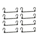 8pcs Space Saver Wonder Magic Clothes Hanger Rack Clothing Hook Organizer
