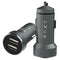 5V 2.4A Aluminum Alloy Dual USB Car Charger Power Adapter for Phones Tablet