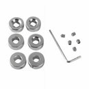2x UNIVERSAL CAR BILLET ALUMINUM WINDOW CRANK HANDLE WINDER TRUCK PICKUP DOOR nb