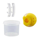 Exercise Fitness Ball Neck Facial Muscle Toning Lifting Jaw Fitness Yellow