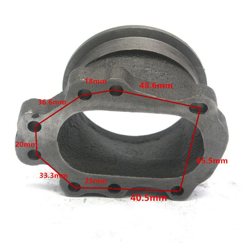 8  To 3 "V-Band Flange Turbo Adapter Cast Iron Adapter For GT25 GT28