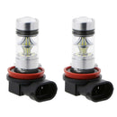 Pair H11 H8 H9 100W LED Fog DRL Driving Lights Car Head Light Bulbs Ice Blue
