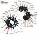 38Pcs Universal Car Wire Terminal Removal Tool Kit Wiring Connector Pin Puller
