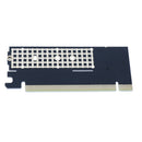 M.2 NVMe SSD NGFF TO PCI-e 3.0 X16 adapter M-Key interface card Full speed