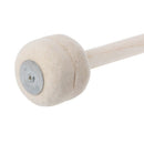 1PC Timpani Mallets Precussion Drumsticks Soft Felt Head Wood Handle H1J7