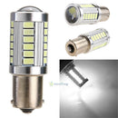 1156 5630 P21W 33SMD High Power Car Signal Tail Turn LED Light Bulb White DC 12V
