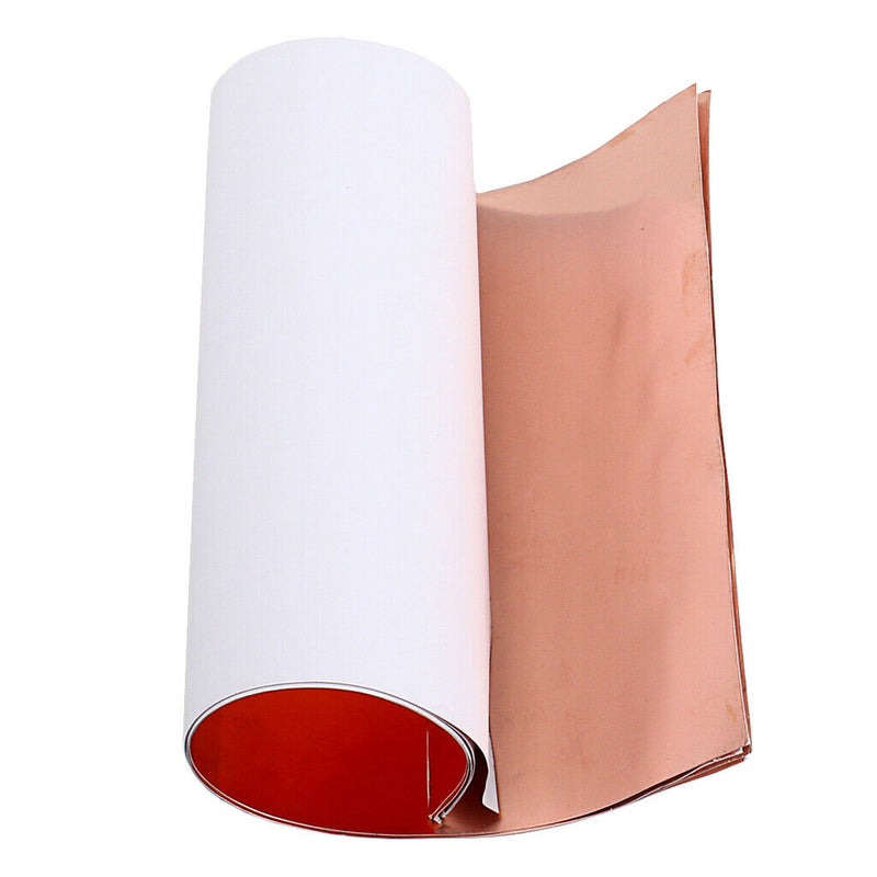 Copper Foil Tape with Single-Side Sheets 30cm x 20cm, Conductive Adhesive