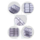 8 Grids Guide Comb Storage Box Base Case Hairdressing Tool Attachment Accs