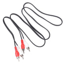 2RCA Male to 2RCA Male Audio Cable Fr Laptop HDTV DVD VCD AmpliS Hn