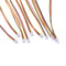 10 x Mini Micro SH 1.0mm 3-Pin JST Double Connector Plug Wires Cables 100MM SEAU