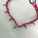 Hot Multifunctional Cool Punk Stud Rivet Spike Collar Necklace Bracelet He GIU