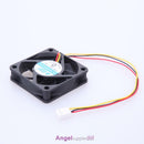 60mm 60x60x15mm 12V 3Pin Connector DC Brushless Ball Bearing PC Case Cooling Fan