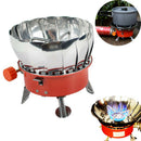 Windproof Mini Camping Gas Stove Cooker Picnic Cookout Bbq Outdoor PTAUJ Ew