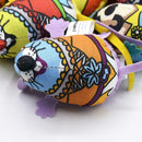 Funny Cat Chew Toys Colorful Canvas Mouse Mice Catmint Catnip Stuffed Cat T U5I9