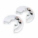 2pcs Concealed Sliding Hinge 90 Degree Limit  Industrial Equipment Cabinet Door