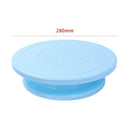 Plastic Cake Turntable Rotating Anti-skid Round Cake Decorating Stand Cake  T7N5