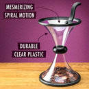 Creative Transparent Vortex Piggy Bank Gravity Circling Saving Box Vortex B A1M2