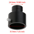 Full Metal 0.965" to 1.25-inch Telescope Eyepiece Adapter -24.5mm to 31.7mm