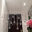 1 Clear Crystal Ball Lamp Prism Rainbow Sun Catcher Wedding Decor Home 30mm