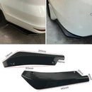 2x Universal Car Rear Bumper Lip Splitter Diffuser Chin Spoiler Canard Deflec OZ