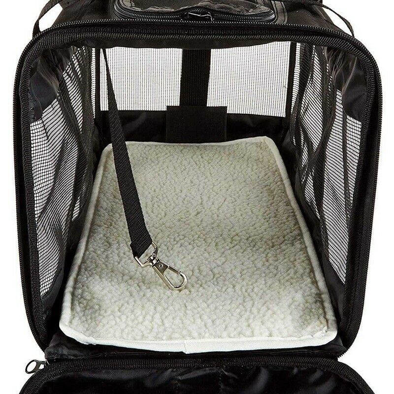 Collapsible Pet Carrier For Cat And Puppy,Top Loading, Sturdy Bottom, Adjus