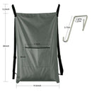 Large Laundry Hanging Bag Backpack With Shoulder Strap, Big Heavy Duty Laun