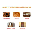 2pcs Wood Seasoning Beewax All Natural Furniture Care Beeswax with Sponge