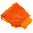 Cleaning Mitt Chenille 4 Pack/21cm*17cm,,Orange J9F3