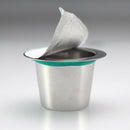 60xAluminum Foil Sealing Stickers 37mm For Refillable Reusable Capsules Pods