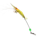 Fishing Lure Noctilucent Flexible Silicone Simulation Shrimp Fishing Prawn  L2L9