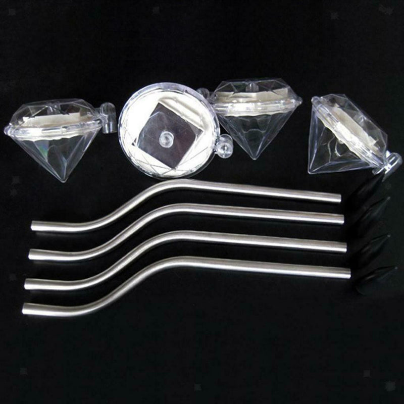 4 Pieces Solar Outdoor Garden Square Path Landscope Decor Lamps  Warm Light