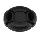 Univeral 37mm Center Pinch Front Lens Cap for DSLR Camera