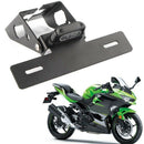 Motorcycle License Plate Holder Bracket with Led Light Compatible with for