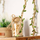 10M Simulation Green Leaves Weaving Rope Diy Wedding Birthday Wedding Decor V4S9