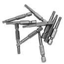 10pcs 1/4inch Hex Shank T25 Magnetic Torx Screwdriver Bits