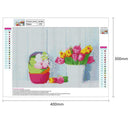 5D DIY Full Drill Diamond Painting Easter Eggs Cross Stitch Embroidery Kits