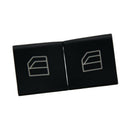 2Pieces Electric Window Control Switch Button Cap For Mercedes ML GL R Class