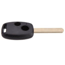 2 Buttons Uncut Blade Replacement Keyless Remote Car Key Shell Fob Case for