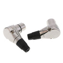 1 Paired Male And Female XLR Connectors Plug C13-C14 Bend Right