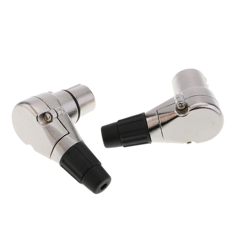 1 Paired Male And Female XLR Connectors Plug C13-C14 Bend Right