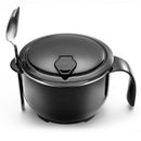 Lunch Box Large Stainless Steel Bowl Of Instant Noodles To Eat Rice Bowl wi