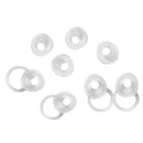 4 Pair Soft Silicone Gel Ear Covers Eartips Earbuds Earpads Earplug Replacement