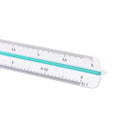 1:20 1:25 1:50 1:75 1:100 1:125 Plastic Triangular Scale Ruler Measurement OZ