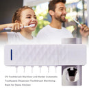 New UV Toothbrush Cleaner Sanitizer Sterilizer Holder Automatic Toothpaste Clean