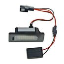 2 Pieces Of White Car Led License Plate Headlights 12V For Audi A4 B8 A5 Q5