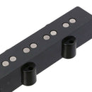 Alnico Bass Humbucker Double Coil Pickup Black for Bass Guitar, Easy to Install